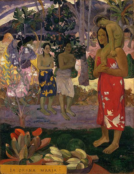 Paul Gauguin Ia Orana Maria China oil painting art